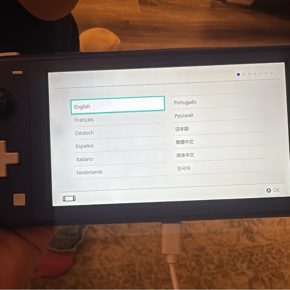 Nintendo Switch Handheld Console - Dark Blue